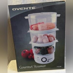Brand New in Box Ovente Gourmet Steamer